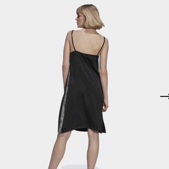 adidas | ADICOLOR CLASSICS SATIN DRESS - Picture 3 of 5